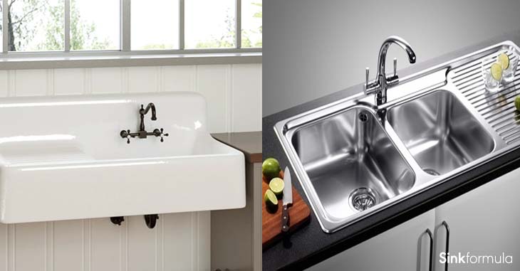 Cast Iron vs. Stainless Steel Sink
