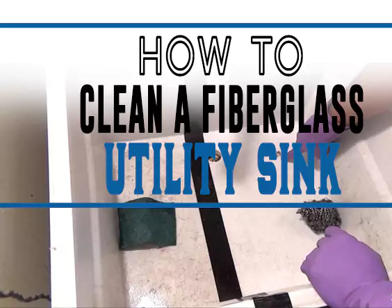 How to Clean a Fiberglass Utility Sink