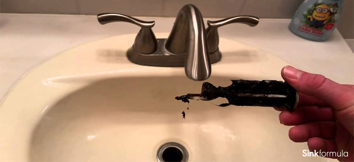 Black Sludge In Sink Drain Here S How To Get Rid Of - What Causes Black Mold In Bathroom Sink Drain