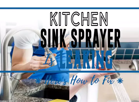 Fix a leaky Kitchen Sink Sprayer